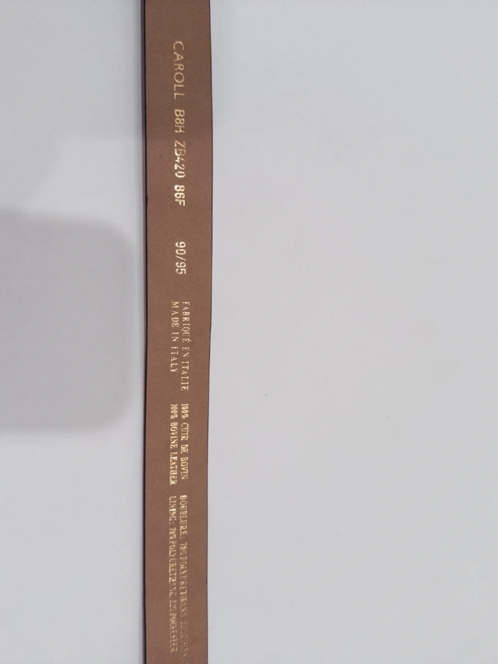 Y2k leather cheetah print belt 41